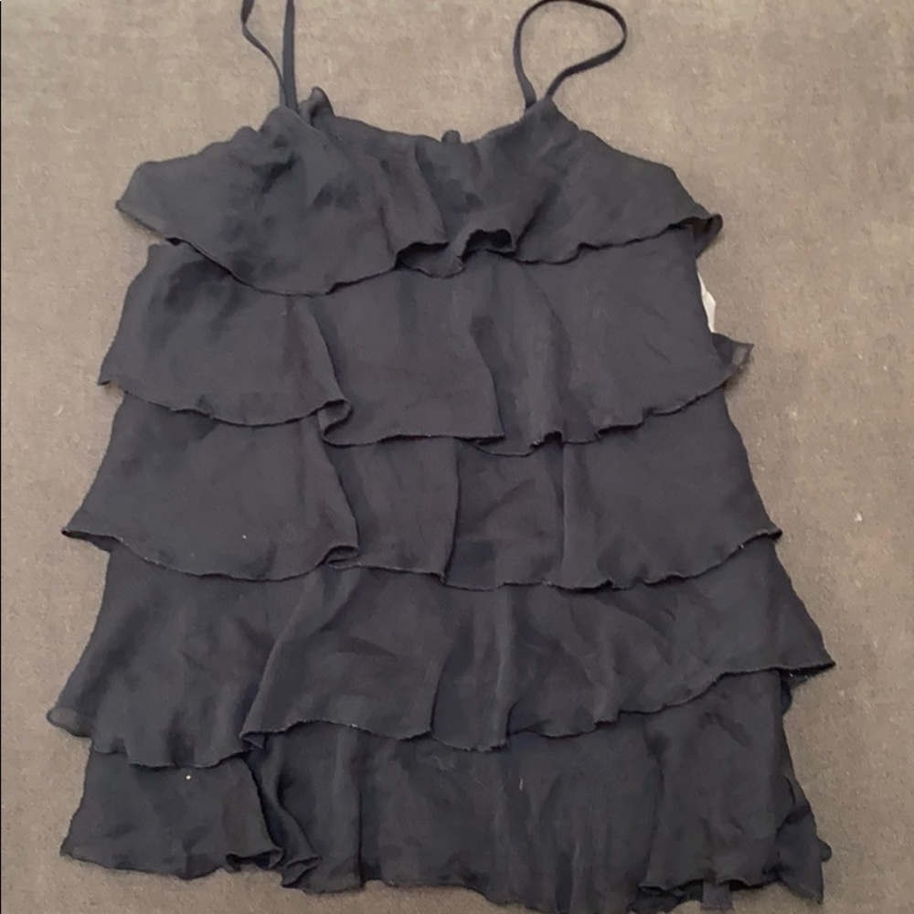 Dressy Black Tank Top